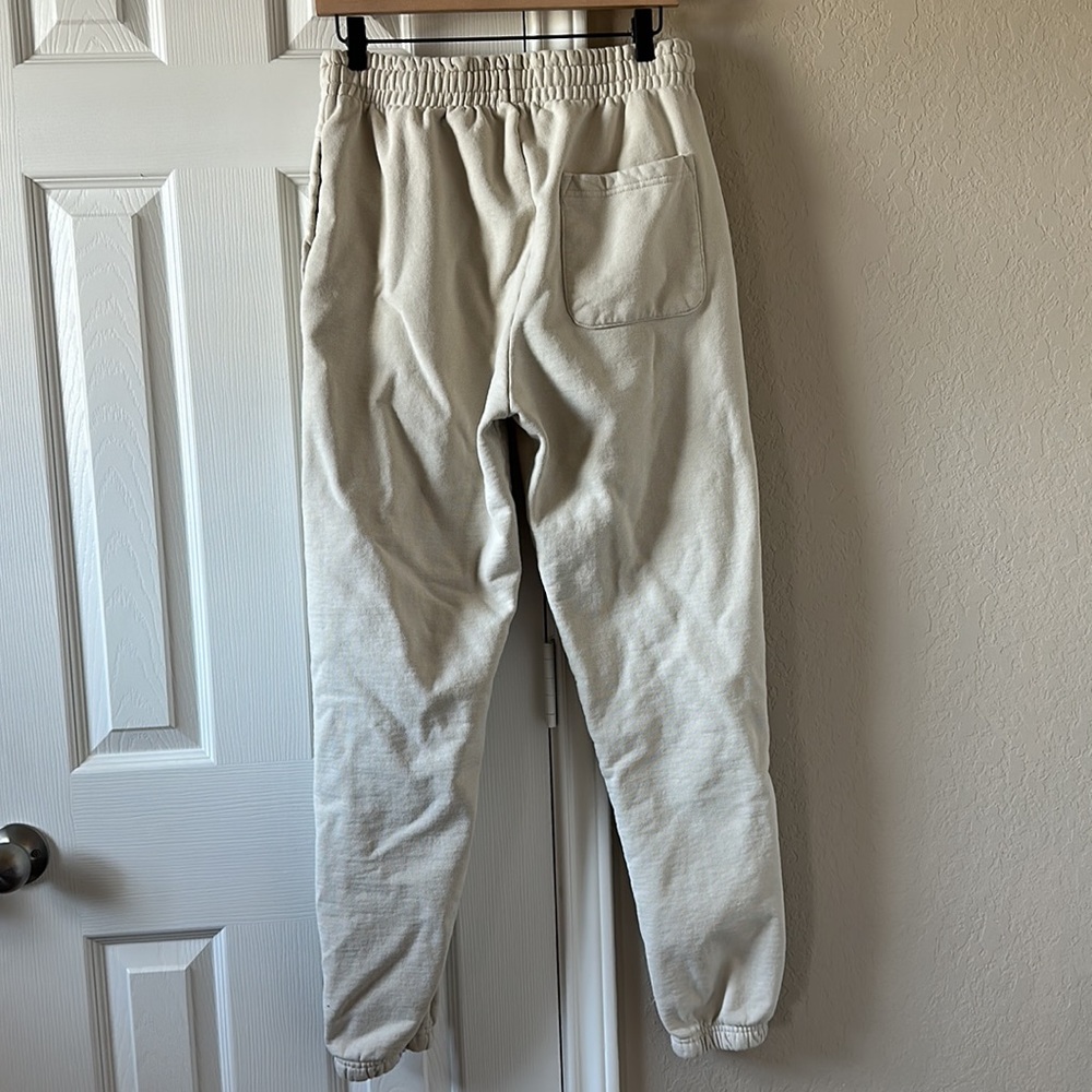 Talentless Heavyweight Embroidered Sweatpants- Bone - Picture 7 of 7